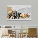 Iconic Safari Animals Wall Art