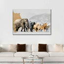 Iconic Safari Animals Wall Art