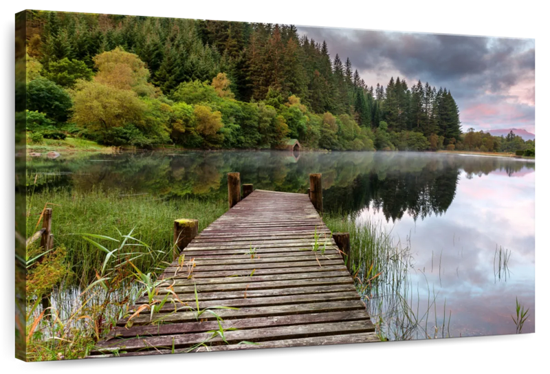 Loch Ard Boathouse Wall Art