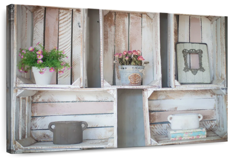 Crate Decor Roses Wall Art