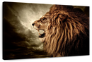 Fierce Lion Growl Wall Art