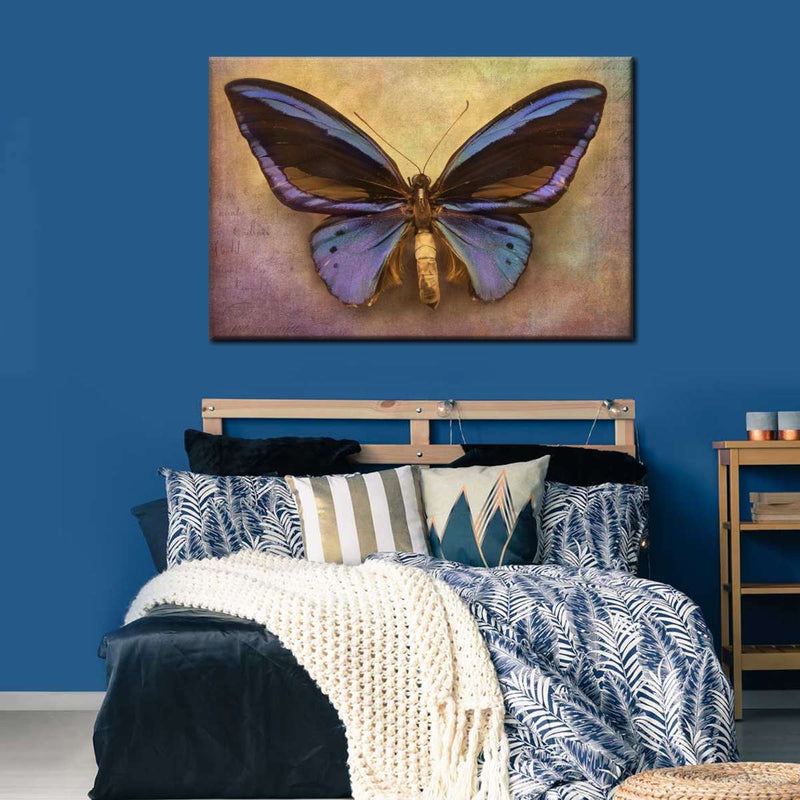 Purple Butterfly Wall Art