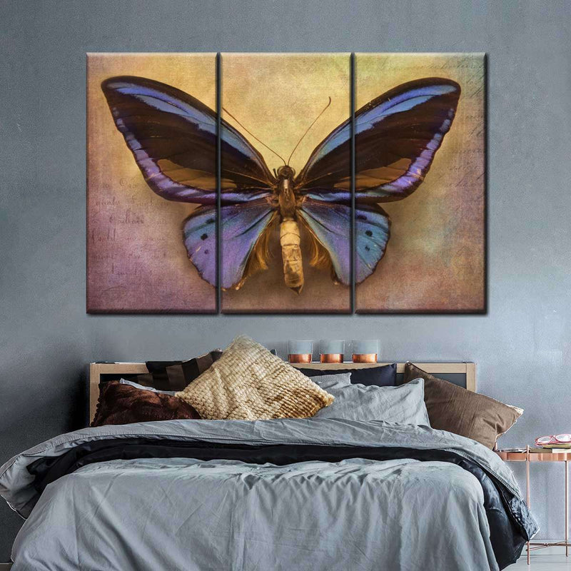 Purple Butterfly Wall Art