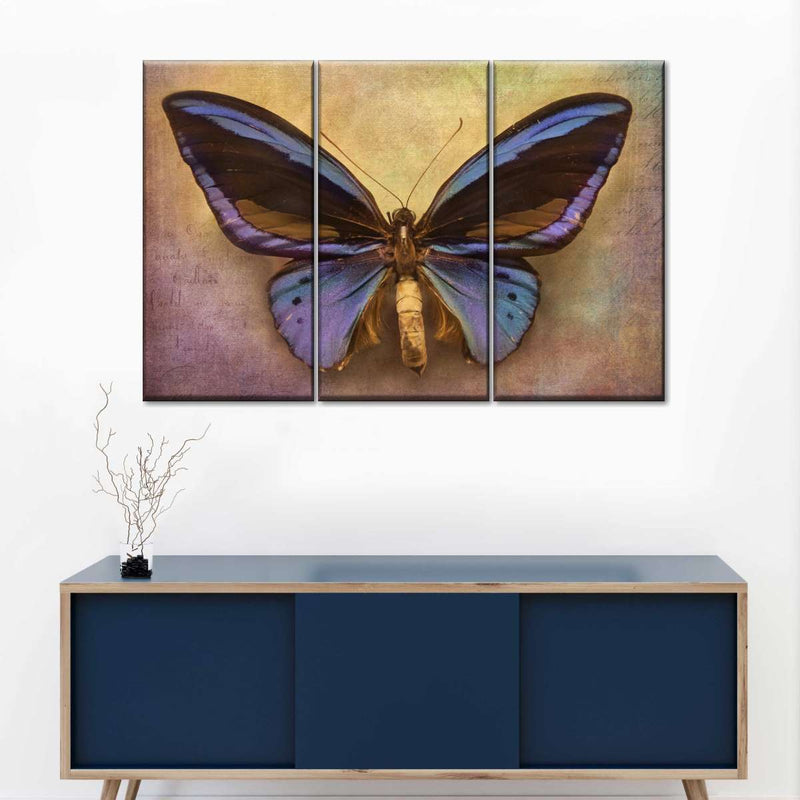 Purple Butterfly Wall Art