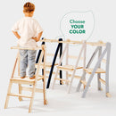 Helper Tower: A Multi-functional Foldable Step Stool for Kids