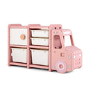 Toddler Truck Storage Organizer with Plastic Bins by LJGDeals