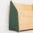 Montessori bookshelf for toddlers
