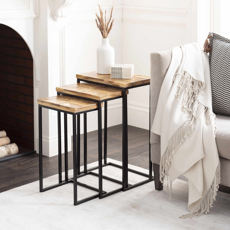 Schleedorf Black End Table