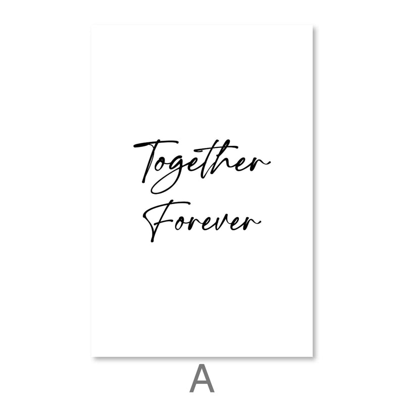 Together Forever Canvas