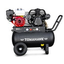 20 Gallon Portable Air Compressor 6.5HP Honda GX200 Engine Horizontal Tank 13.5 CFM @ 90 PSI Gas-Powered