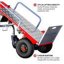 Electric Dolly Cart Hand Truck 570 lbs Capacity for Warehouses Shops & Material Handling
