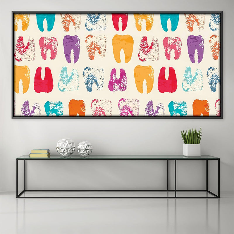 Tooth Stamp Canvas