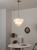 Retro Glass Disc Chandelier