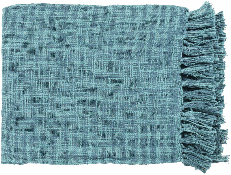 Hinterstoder Teal Throw