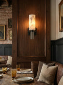 Torch Alabaster Wall Sconce