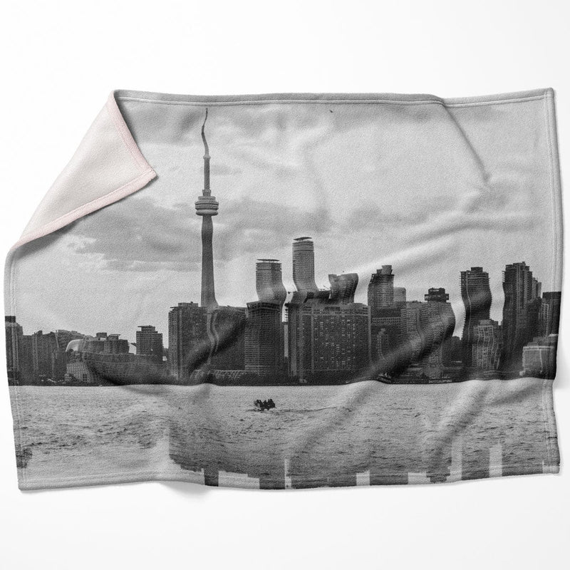 Toronto Skyline Blanket