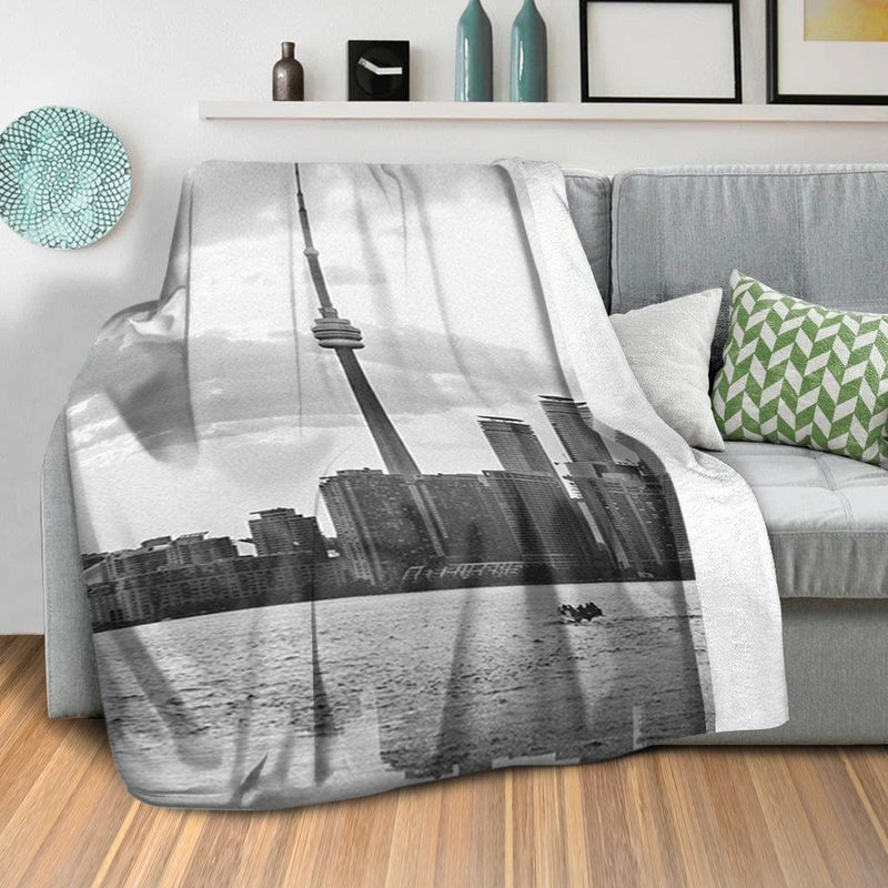 Toronto Skyline Blanket