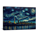 Toronto Starry Night Canvas