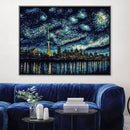 Toronto Starry Night Canvas