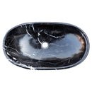 Toros Black Marble Above Vanity Gondola Design Bathroom Sink