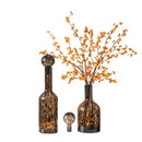 GobekUsa Leopard Print Glass Vase: Stylish Terrarium & Home Decor Accessory
