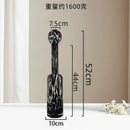 GobekUsa Leopard Print Glass Vase: Stylish Terrarium & Home Decor Accessory