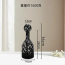 GobekUsa Leopard Print Glass Vase: Stylish Terrarium & Home Decor Accessory
