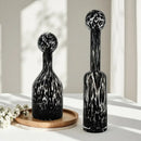 GobekUsa Leopard Print Glass Vase: Stylish Terrarium & Home Decor Accessory