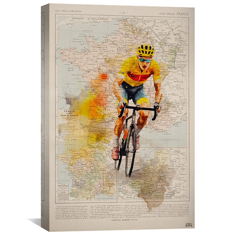 Tour de France Canvas