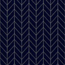 Tourmaline Crackled Chevron Ceramic Tiles 2x6