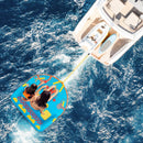 Towable Tube for Boating 3 Riders Water Sport Towables Sofa Pull Tube with Nylon Cover by LJGDeals
