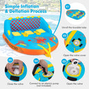 Towable Tube for Boating 3 Riders Water Sport Towables Sofa Pull Tube with Nylon Cover by LJGDeals