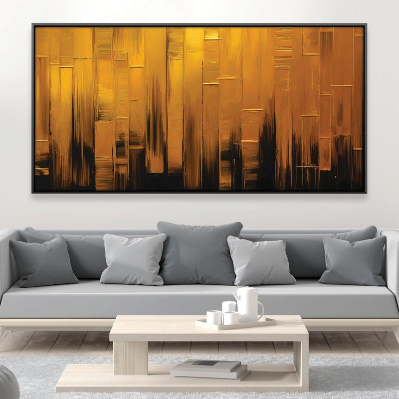 Towered Abstract Canvas