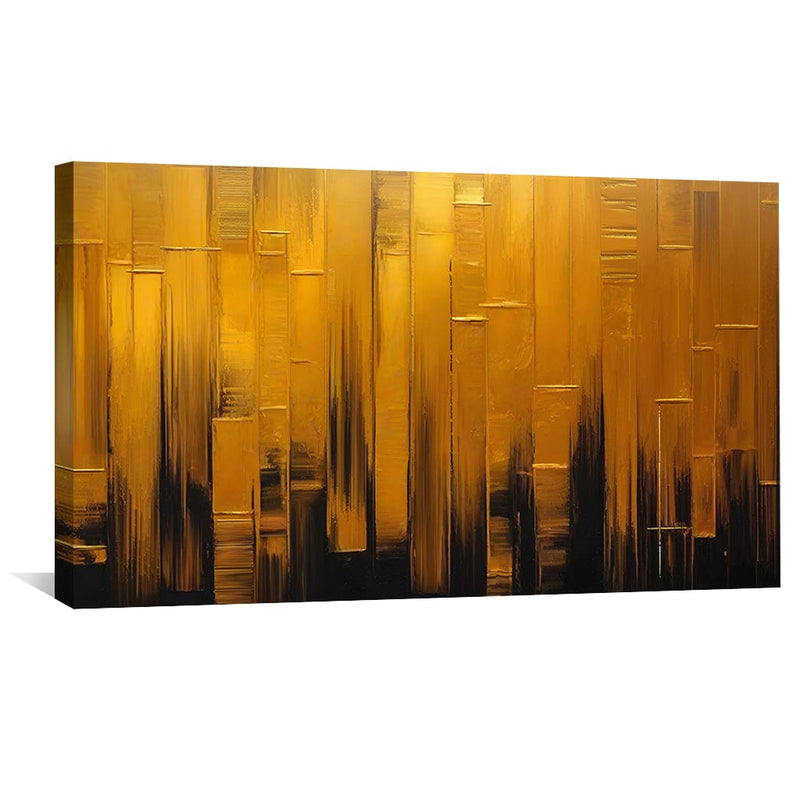 Towered Abstract Canvas