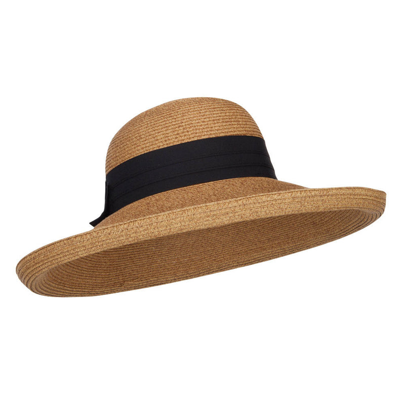 UPF 50+ Braid Turned Up Brim Hat