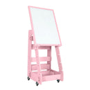 Multifunctional Kids' Standing Art Easel with Dry-Erase Board by DirectDeals