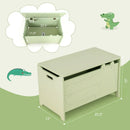 Wooden Kids Toy Box with Safety Hinge by LJGDeals