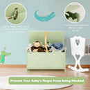 Wooden Kids Toy Box with Safety Hinge by LJGDeals