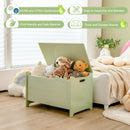 Wooden Kids Toy Box with Safety Hinge by LJGDeals
