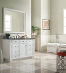 James Martin Bristol 48" Single Bathroom Vanity, Bright White