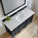 James Martin Brittany 60" Single Bathroom Vanity, Black Onyx