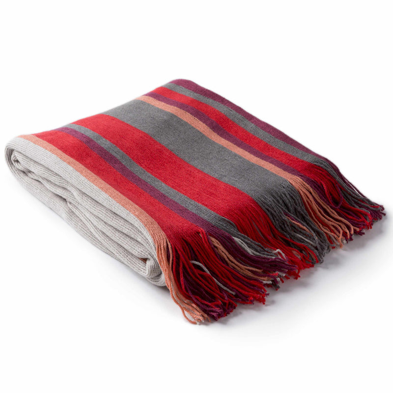 Kostendorf Bright Red Throw