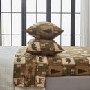 Lodge Printed Sheet Set - Mountain Ridge Collection by Great Bay Home