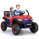 12V 2-Seater Kids Ride on UTV with Slow Start Function Music by LJGDeals