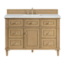 James Martin Lorelai 48" Single Bathroom Vanity, Light Natural Oak