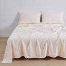 TENCEL™ Lyocell & Linen Blend Sheet Set - Magdalena Collection by Great Bay Home
