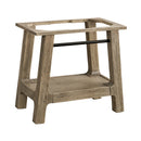 James Martin Auburn 31.5" Single Console Vanity, Weathered Timber