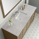 James Martin Chicago 60" Single Bathroom Vanity, Walnut Whisper