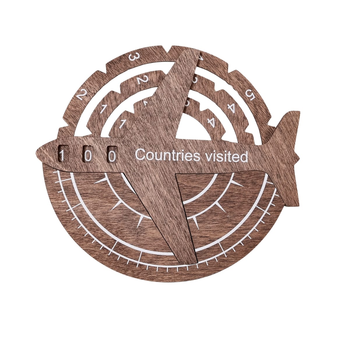 Travel Tracker 3D Wooden World Map, photo 18 of 29