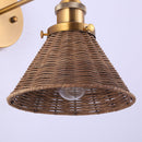 Traditional 1-Light Golden Wall Light